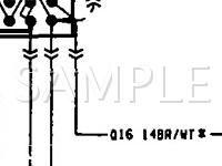 1994 Chrysler Town & Country  3.8 V6 GAS Wiring Diagram