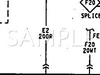 1994 Plymouth Grand Voyager SE 3.3 V6 GAS Wiring Diagram