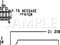 1994 Dodge B250 VAN Sportsman 5.2 V8 GAS Wiring Diagram