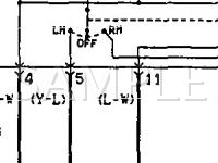 1995 Dodge Avenger ES 2.5 V6 GAS Wiring Diagram