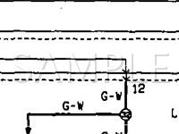 1995 Dodge Avenger  2.0 L4 GAS Wiring Diagram