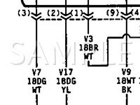 1995 Dodge B2500 VAN Sportsman 5.2 V8 GAS Wiring Diagram