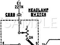 1995 Plymouth Neon Highline 2.0 L4 GAS Wiring Diagram