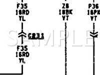 1995 Plymouth Neon Highline 2.0 L4 GAS Wiring Diagram
