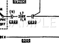 1995 Dodge Neon Highline 2.0 L4 GAS Wiring Diagram