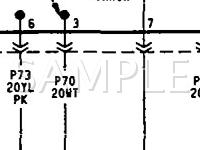 1995 Dodge RAM 3500 Pickup  5.9 L6 DIESEL Wiring Diagram