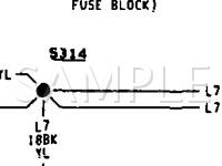 1995 Dodge RAM 2500 Pickup  5.9 L6 DIESEL Wiring Diagram