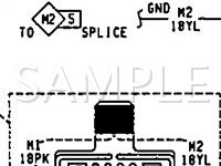 1995 Plymouth Acclaim  2.5 L4 GAS Wiring Diagram