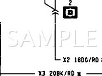 1995 Dodge Spirit  3.0 V6 GAS Wiring Diagram