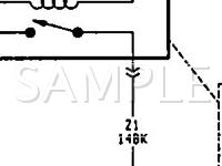 1995 Dodge Spirit  3.0 V6 GAS Wiring Diagram