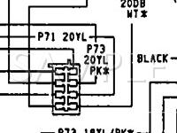 1995 Plymouth Acclaim  3.0 V6 GAS Wiring Diagram