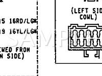 1995 Plymouth Acclaim  3.0 V6 GAS Wiring Diagram