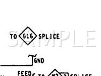1995 Plymouth Acclaim  3.0 V6 GAS Wiring Diagram