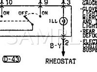 1995 Dodge Stealth  3.0 V6 GAS Wiring Diagram