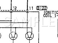 1995 Dodge Stealth R/T Sport 3.0 V6 GAS Wiring Diagram