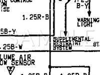 1995 Dodge Stealth R/T Sport 3.0 V6 GAS Wiring Diagram