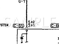 1995 Dodge Stealth  3.0 V6 GAS Wiring Diagram