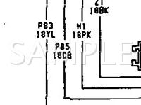 1995 Plymouth Grand Voyager  3.0 V6 GAS Wiring Diagram