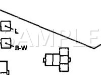 1996 Chrysler Sebring LX 2.5 V6 GAS Wiring Diagram
