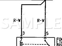 1996 Dodge Avenger  2.0 L4 GAS Wiring Diagram