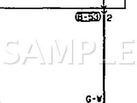 1996 Dodge Avenger ES 2.5 V6 GAS Wiring Diagram