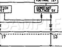 1996 Dodge Avenger ES 2.0 L4 GAS Wiring Diagram