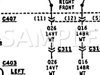 1996 Plymouth Breeze  2.0 L4 GAS Wiring Diagram