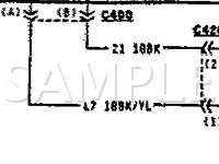 1996 Chrysler Cirrus LX 2.4 L4 GAS Wiring Diagram