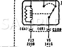 1996 Dodge Intrepid  3.3 V6 GAS Wiring Diagram