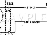 1996 Dodge Neon  2.0 L4 GAS Wiring Diagram