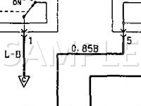 1996 Dodge Stealth  3.0 V6 GAS Wiring Diagram
