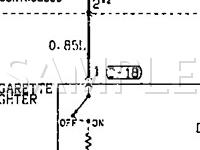 1996 Dodge Stealth R/T Turbo 3.0 V6 GAS Wiring Diagram