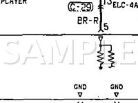 1996 Dodge Stealth R/T 3.0 V6 GAS Wiring Diagram