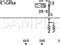 1996 Dodge Stealth R/T 3.0 V6 GAS Wiring Diagram