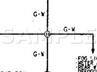 1996 Dodge Stealth  3.0 V6 GAS Wiring Diagram