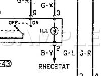 1996 Dodge Stealth R/T Turbo 3.0 V6 GAS Wiring Diagram