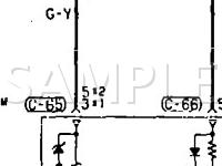 1996 Dodge Stealth  3.0 V6 GAS Wiring Diagram