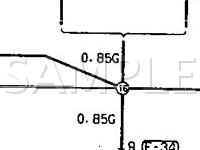 1996 Dodge Stealth R/T 3.0 V6 GAS Wiring Diagram