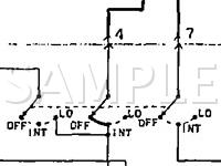 1996 Dodge Stealth R/T 3.0 V6 GAS Wiring Diagram