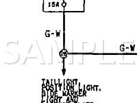 1996 Eagle Talon  2.0 L4 GAS Wiring Diagram