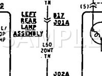 1996 Chrysler Town & Country LX 3.3 V6 GAS Wiring Diagram