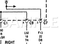 1997 Plymouth Breeze  2.4 L4 GAS Wiring Diagram