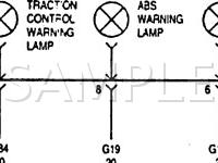 1997 Chrysler LHS  3.5 V6 GAS Wiring Diagram