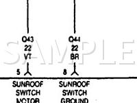 1997 Dodge Intrepid ES 3.5 V6 GAS Wiring Diagram