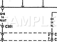 1997 Dodge Intrepid  3.3 V6 GAS Wiring Diagram