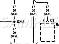 1997 Dodge Neon  2.0 L4 GAS Wiring Diagram