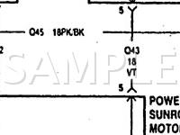 1997 Plymouth Neon  2.0 L4 GAS Wiring Diagram