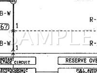 1998 Dodge Avenger  2.5 V6 GAS Wiring Diagram