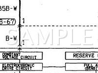 1998 Chrysler Sebring LXI 2.5 V6 GAS Wiring Diagram
