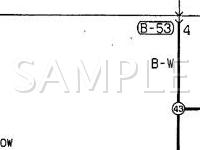 1998 Chrysler Sebring LXI 2.5 V6 GAS Wiring Diagram